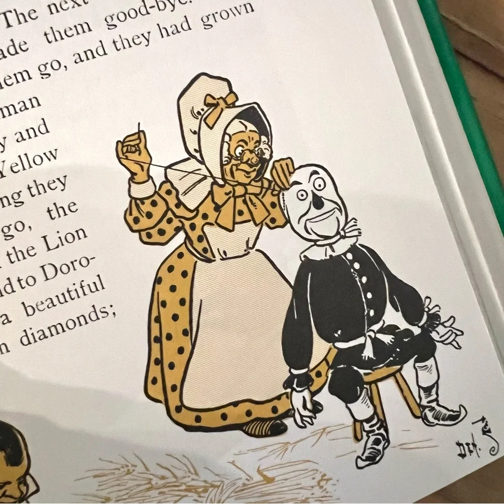Vinegar Wonderful Wizard of Oz-L.Frank Baum Houghton Mifflin Reading Hardcover